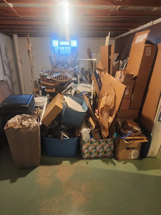 Roll-off dumpster container at job site for Concrete Dumpster Rental in Choctaw